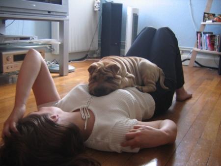 La sieste à la casa...
